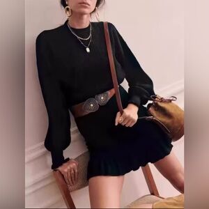 La Maille Sezane A-Line Dress